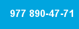 977 890-47-71 977 890-47-71
